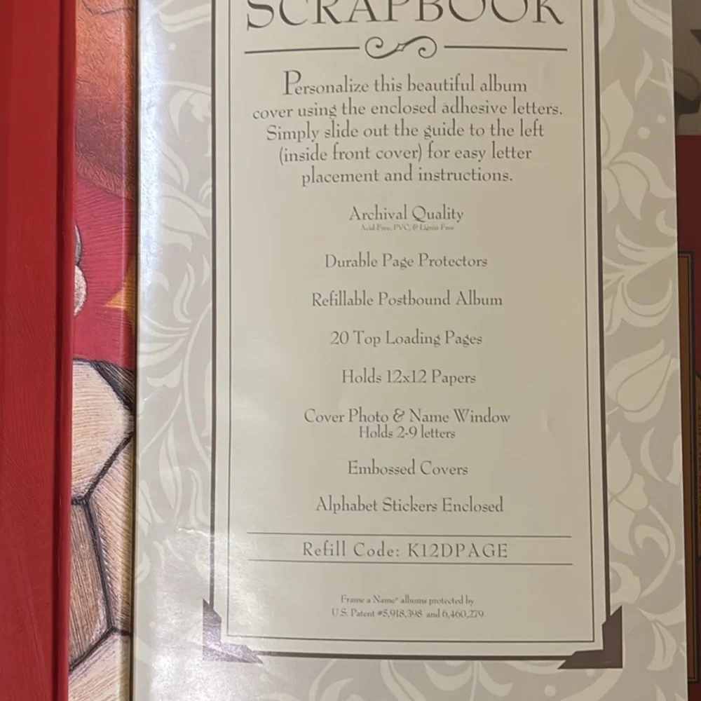 Baseball theme blank scrapbook - New - Picture 3 of 3